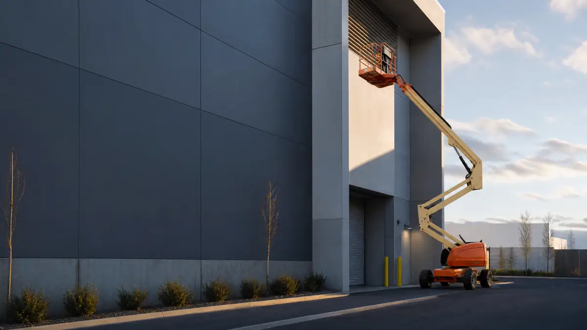 Articulating Boom Lifts jobsite access in Mobile