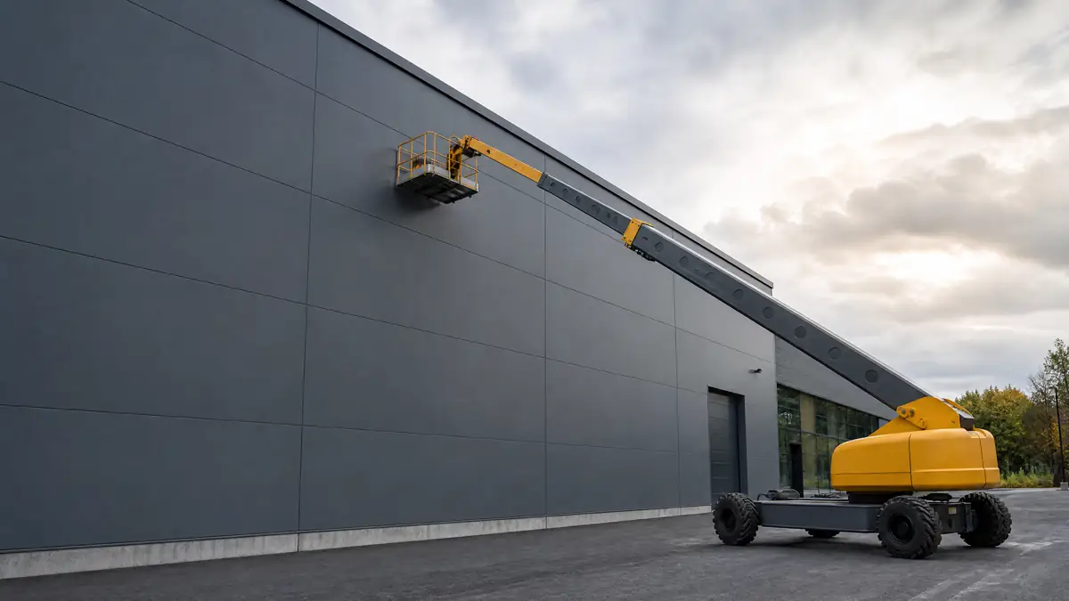 Telescopic Boom Lifts jobsite access in Mobile