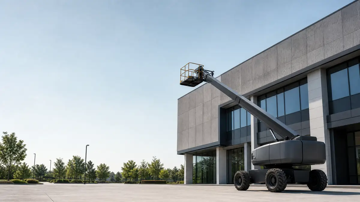 Boom Lifts jobsite access in Mobile